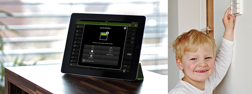 Ovládání Vaší chytré domácnosti přes webové rozhraní, iPhone, iPad, Android